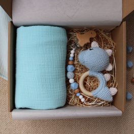 Blue Dino Box - Baba ajándékdoboz 
