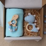 Blue Dino Box - Baba ajándékdoboz 