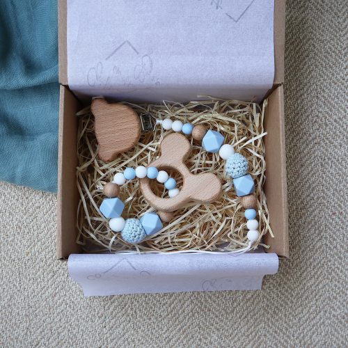 Blue Mini Box - Baba ajándékdoboz