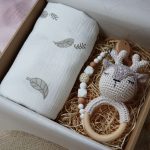 Deer Rattle Box - Baba ajándékdoboz 