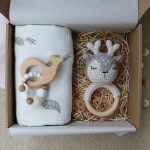 Deer Rattle Box - Baba ajándékdoboz 