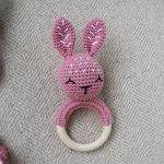 Pink Bunny Rainbow Box - Baba ajándékdoboz 