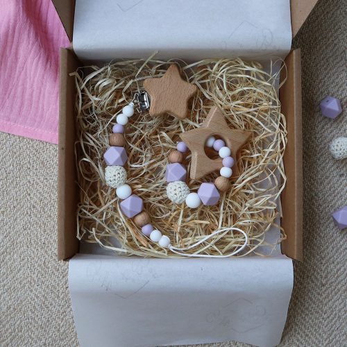 Purple Mini Box - Baba ajándékdoboz 