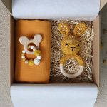 Yellow Bunny Box - Baba ajándékdoboz 