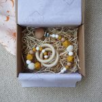 Yellow Mini Box - Baba ajándékdoboz